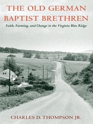 cover image of The Old German Baptist Brethren